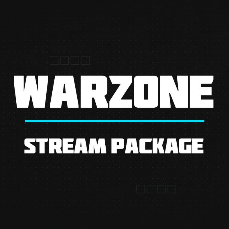 Warzone Twitch Overlay Package for OBS