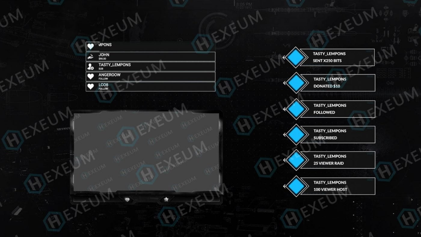 Warzone Twitch Overlay Package for OBS