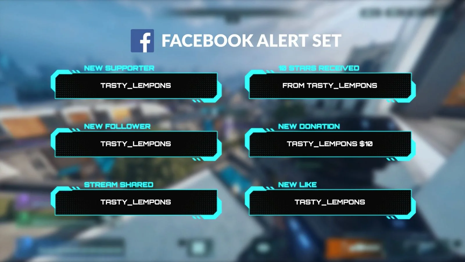 Facebook Set hyper scape alerts
