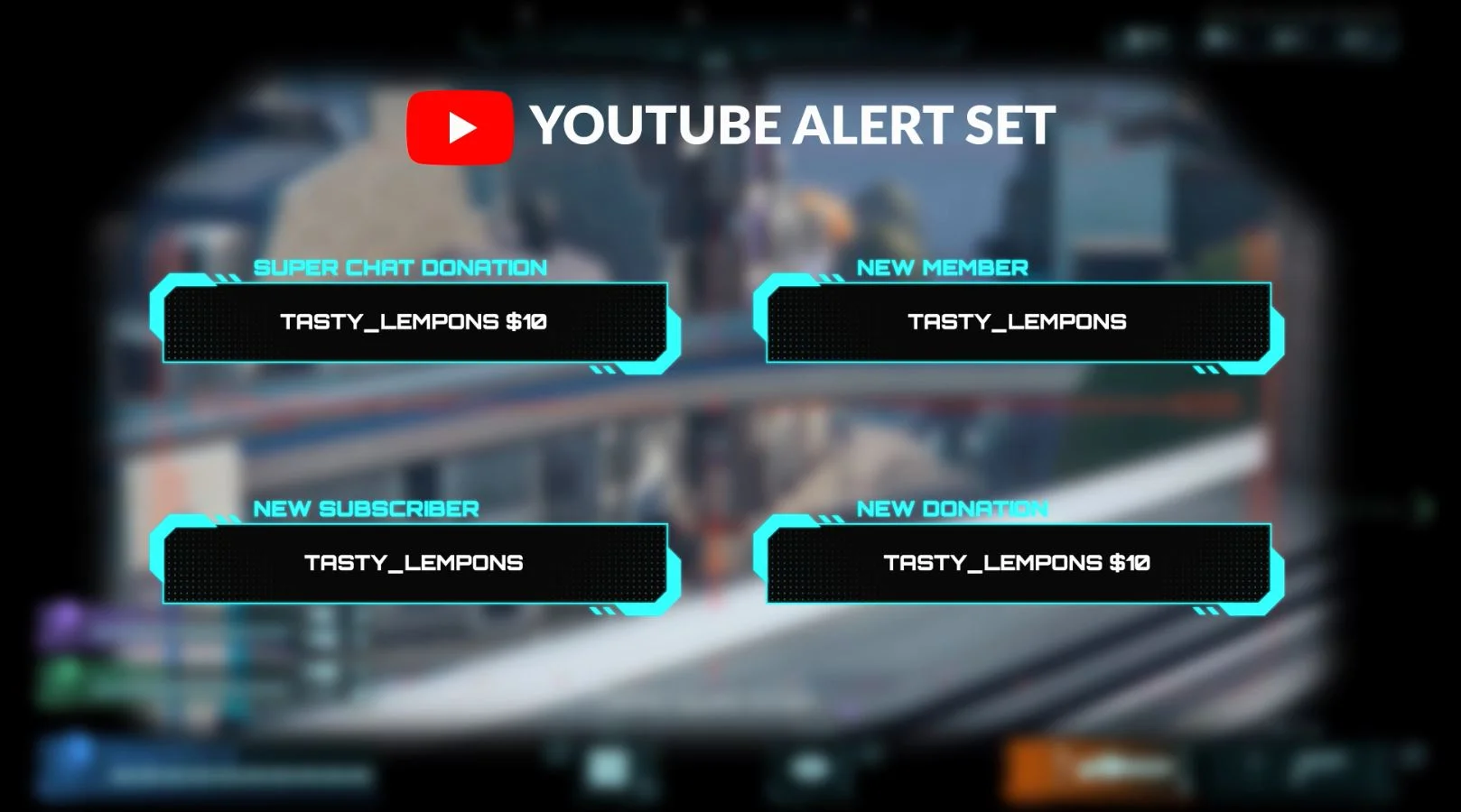 Youtube Set hyper scape alerts