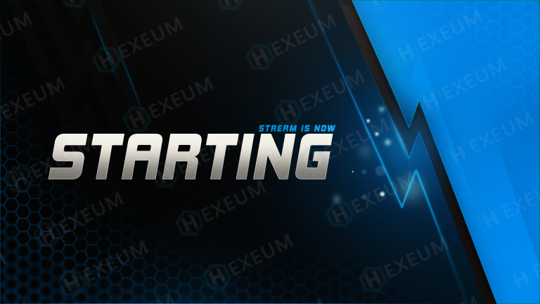 Top Stream Starting Soon Screens : Ultimate Collection - Hexeum