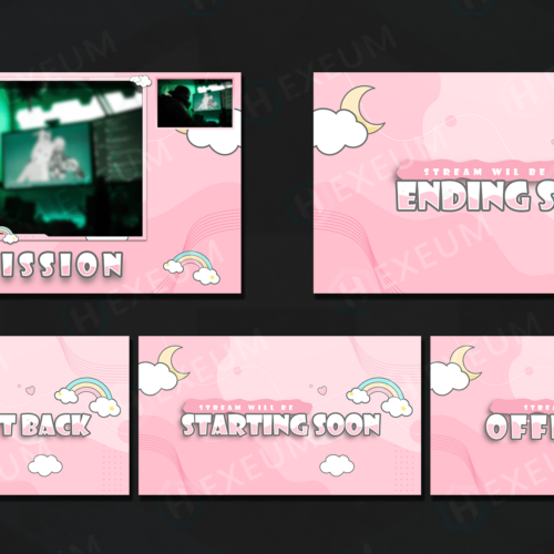 cute twitch overlay