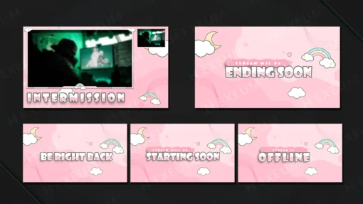 cute twitch overlay