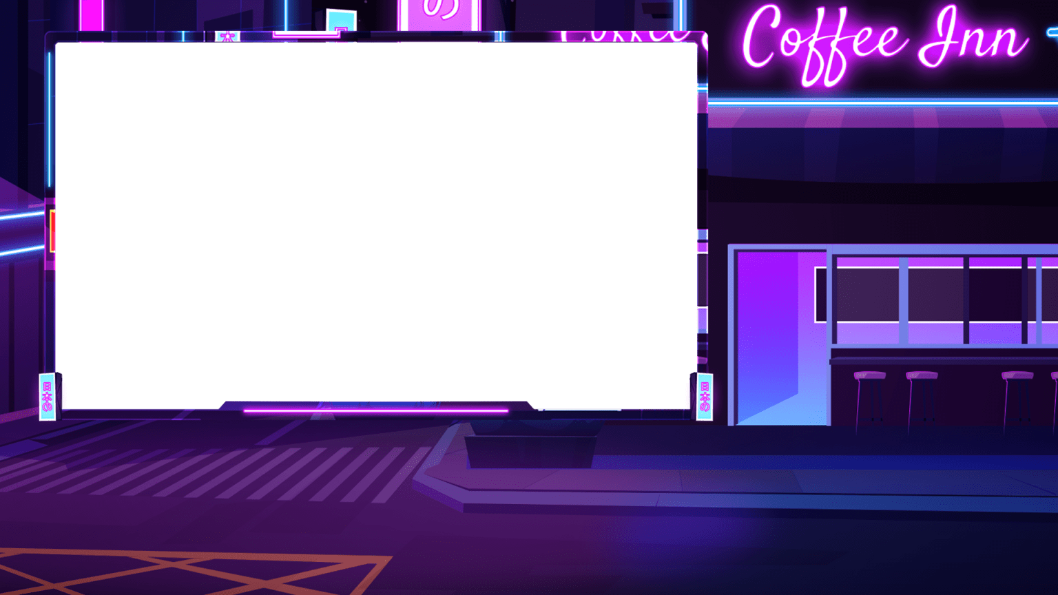 1920x1080 intermission screen for twitch cat