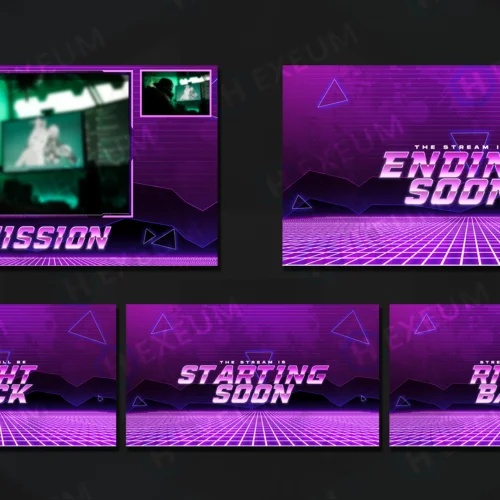 A set of minimal style Twitch panels created by me (Free download) : r/ Twitch