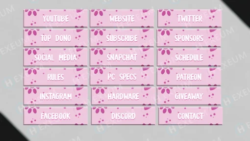 cat twitch panels