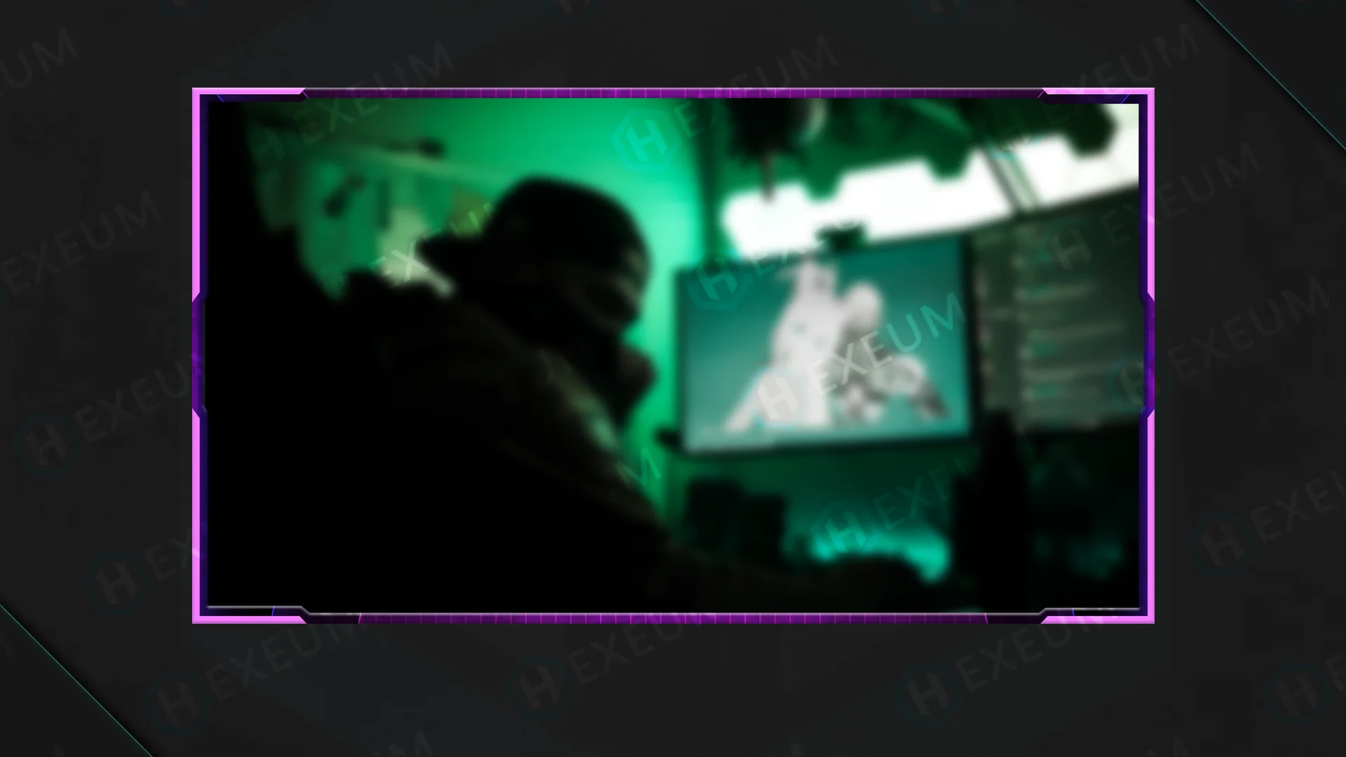 retro webcam overlay