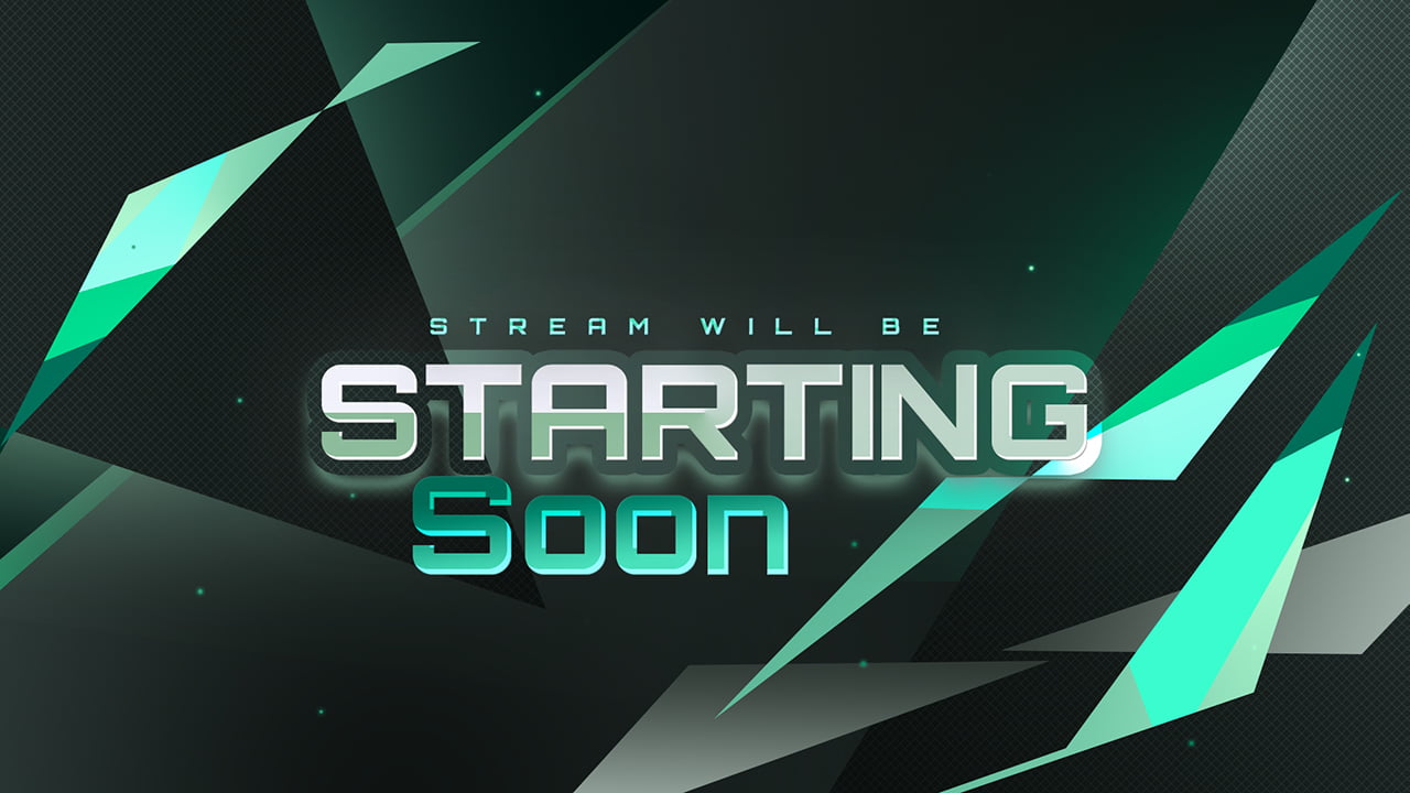 free green starting soon screen