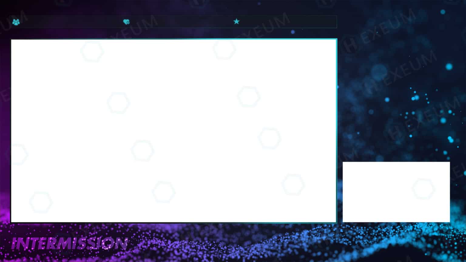 size for intermission screen for twitch