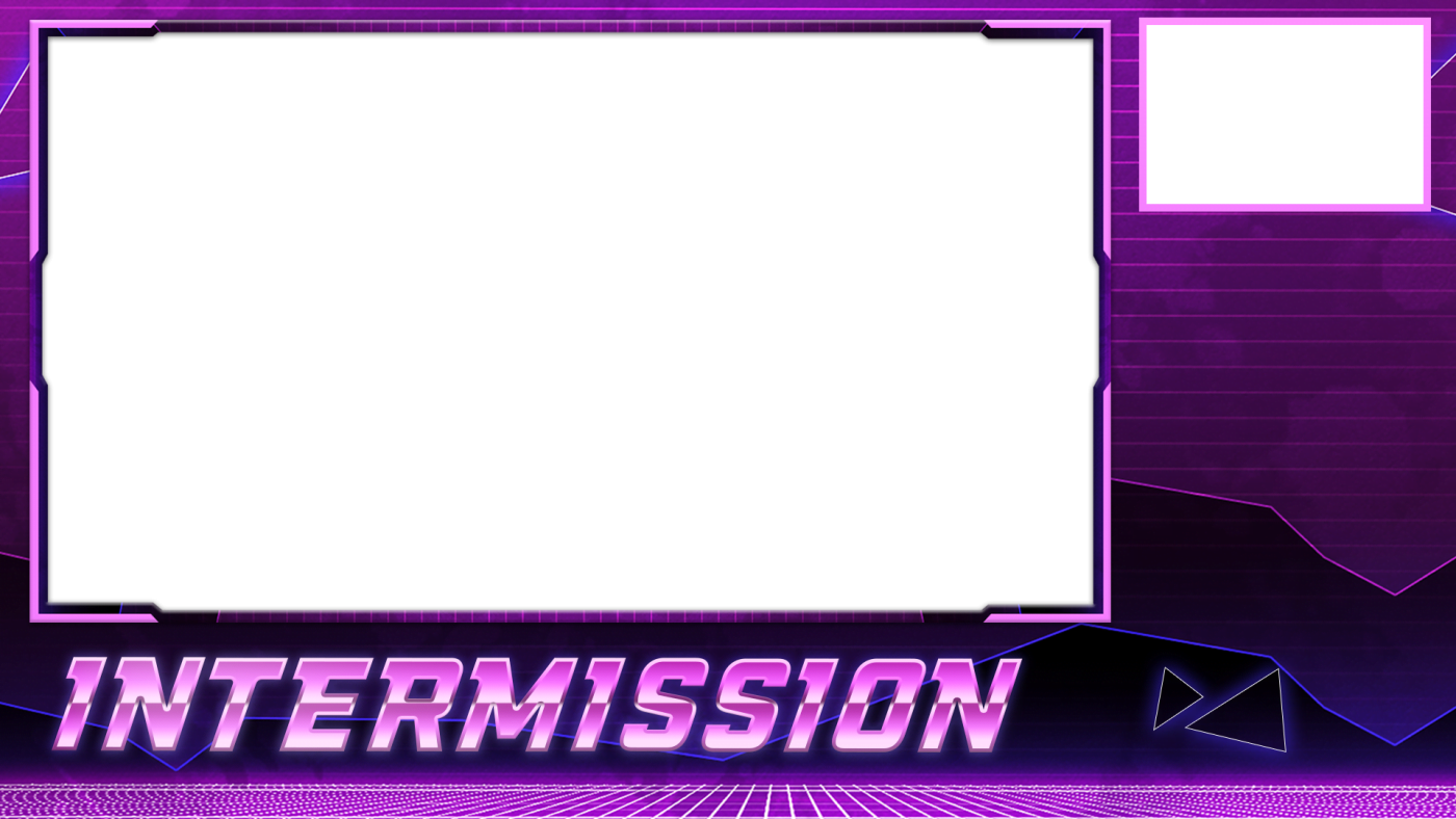 Create just chatting, intermission screen for twitch by