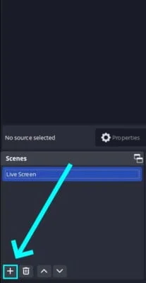 obs creating a new scene