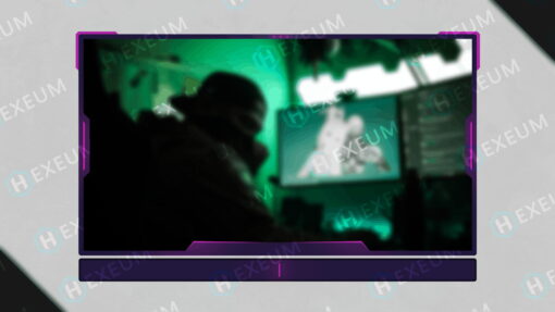 scifi webcam overlay