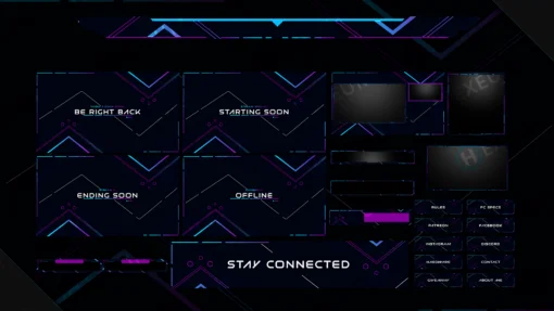 simple twitch overlay