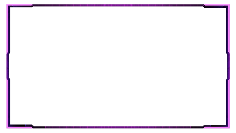 free synthwave pink webcam overlay