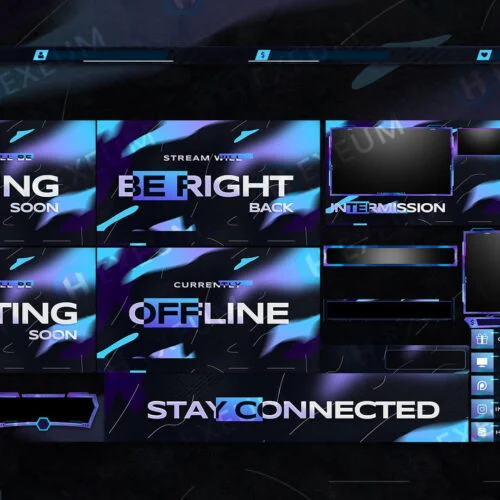 simple twitch overlay