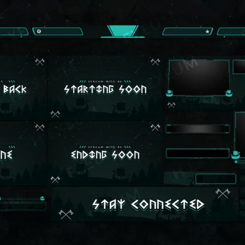 Viking Twitch Overlay Pack for OBS