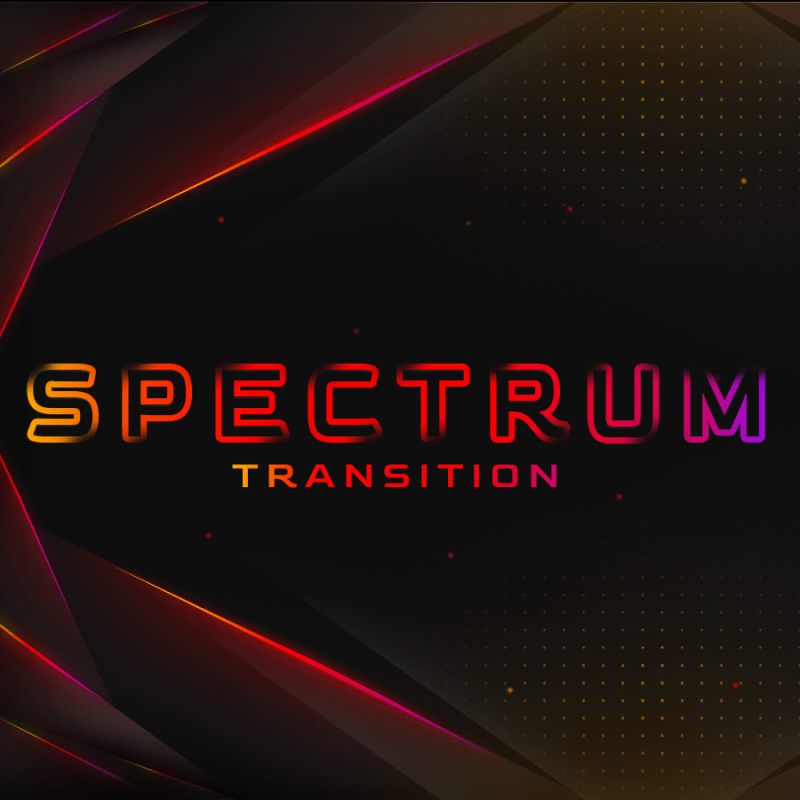 Spectrum Twitch Transition Neon Animated Stinger Hexeum