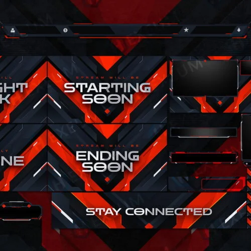 Modern Twitch Overlay