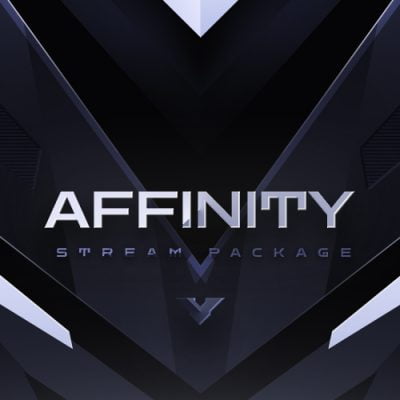 black twitch overlay package