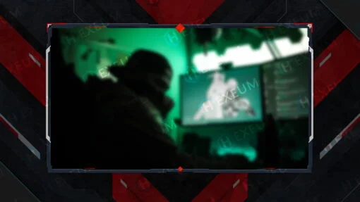 Modern Webcam Overlay