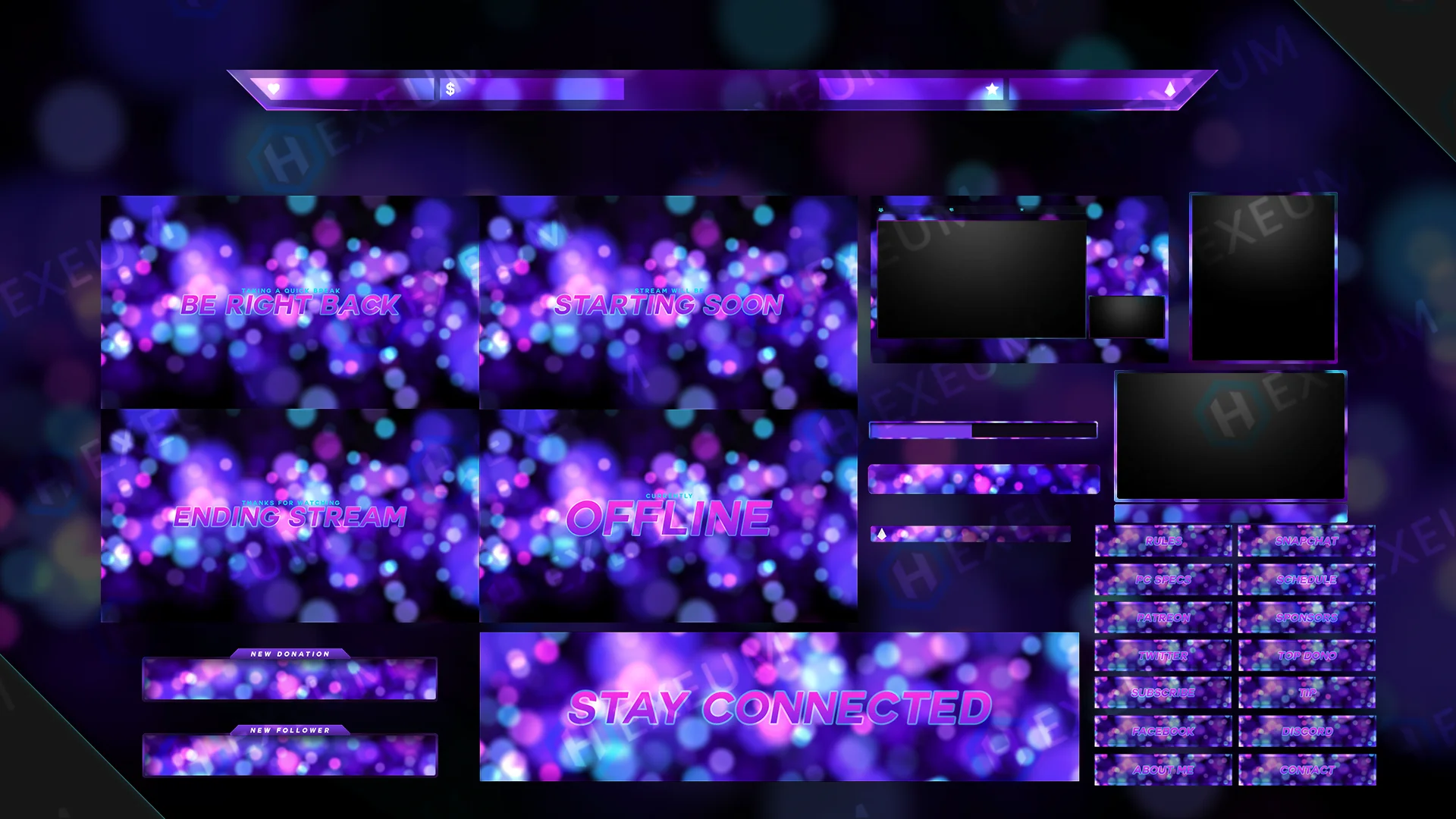 Just Chatting Stream Overlays for Twitch,  & More