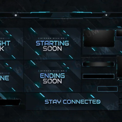rainbow six siege twitch overlay stream layout