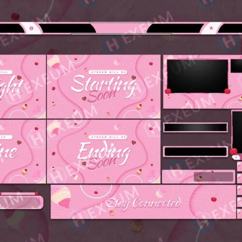 Dessert Twitch Overlay