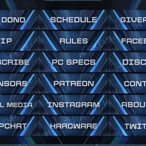 Blue Panels