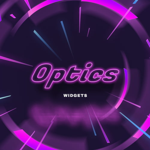 Optics Neon Streamlabs Widgets Thumbnail