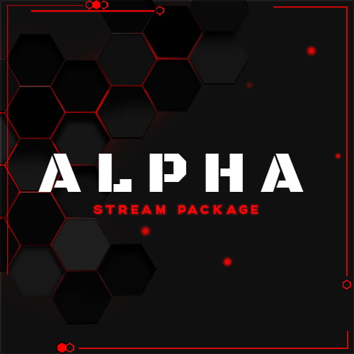 Alpha Red Stream Overlay Thumbnail