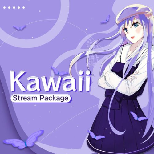 Kawaii Anime Stream Overlay Thumbnail