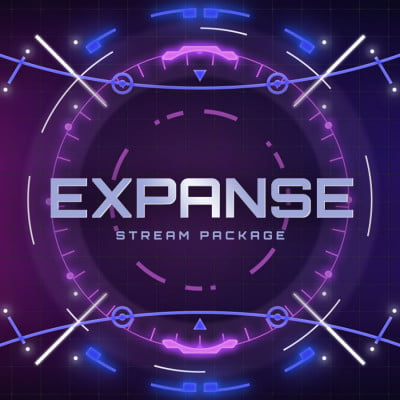 Expanse Neon Stream Overlay Thumbnail