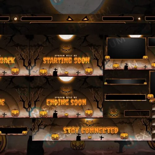 Halloween Stream Overlay