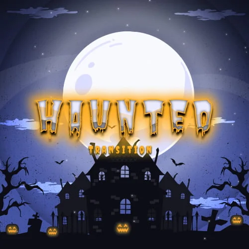 Haunted Halloween Twitch Transition Thumbnail