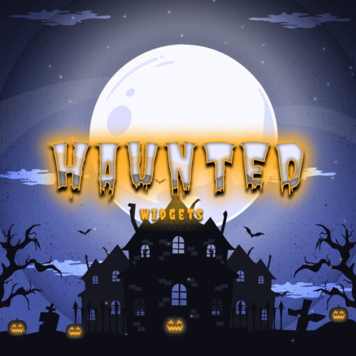 Haunted Halloween Streamlabs Widgets Thumbnail