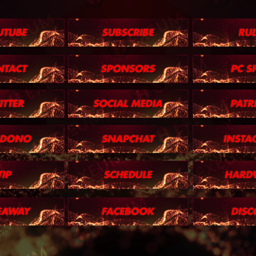 Inferno Particle Twitch Panels
