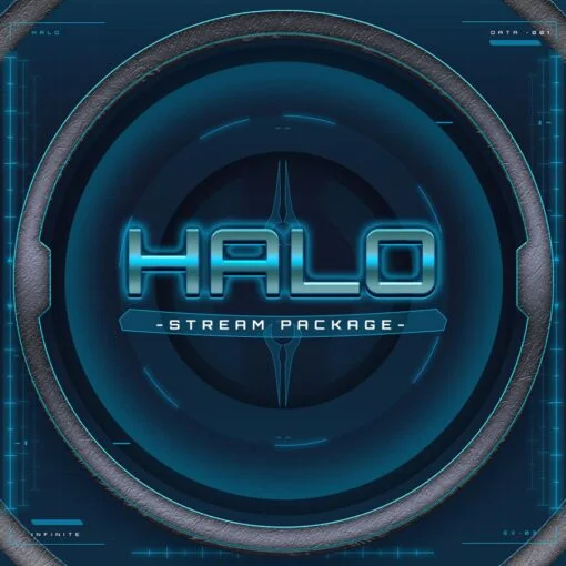 Halo Twitch Overlay Thumbnail