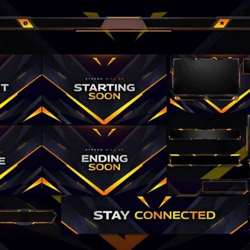 overwatch twitch overlay package stream layout