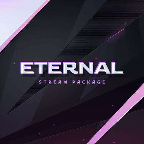 Eternal Pink Animated Twitch Package Thumbnail
