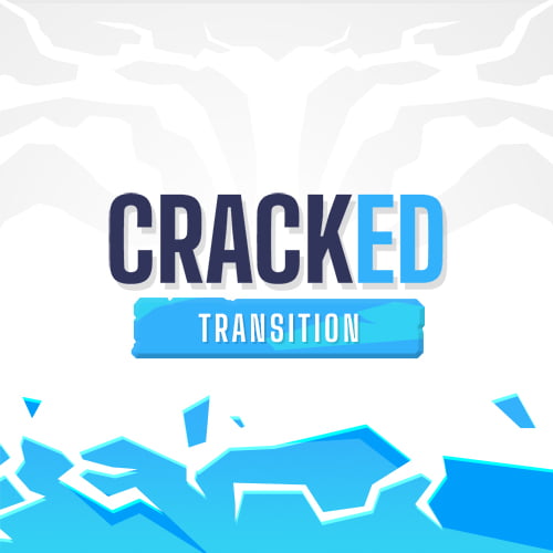 Cracked White Twitch Transition Thumbnail