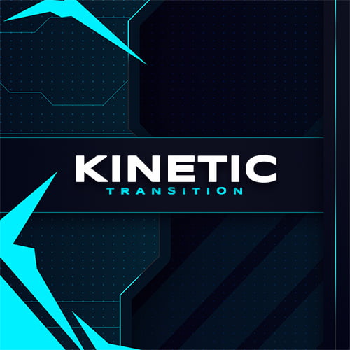 Kinetic Blue Twitch Transition Thumbnail