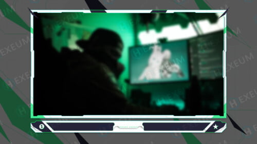 Green Webcam Overlay