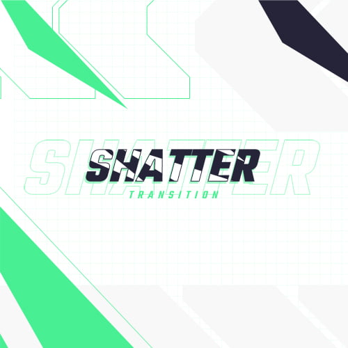 Shatter Green Twitch Transition Thumbnail