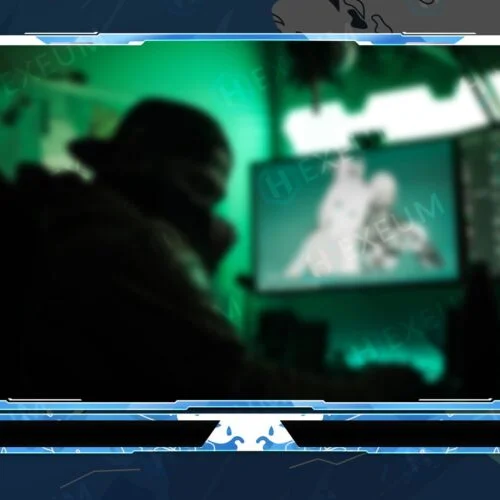 Japanese Webcam Overlay