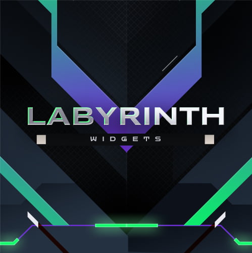 Labyrinth Green Streamlabs Widgets