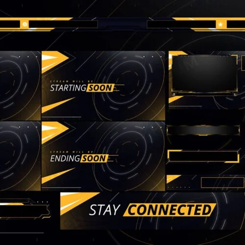 csgo twitch overlay package stream layout