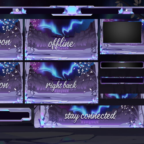 Magical Animated Twitch Overlay