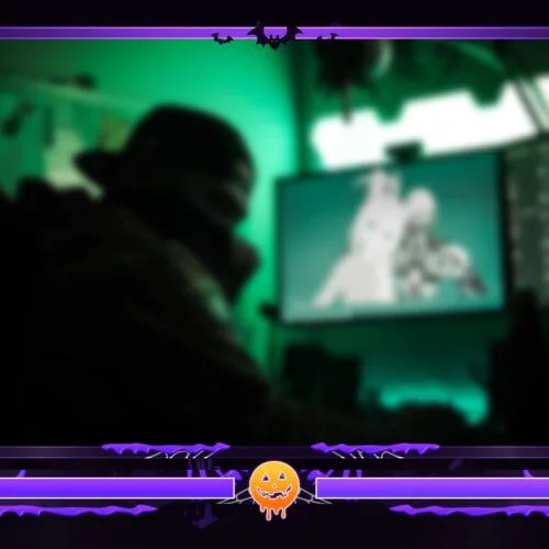 Halloween Webcam Overlay