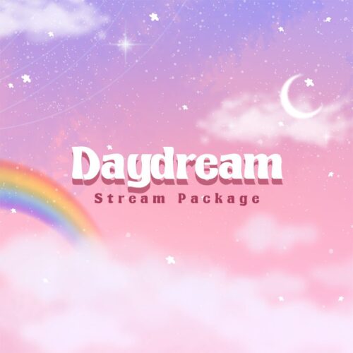 Daydream Pastel Static Twitch Overlay