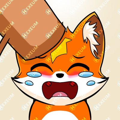 Fox Cry Twitch Emmote
